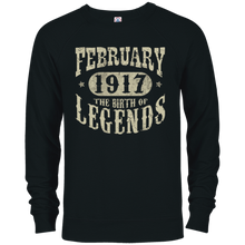 101 years 101st Birthday February 1917 Birth of Legend Shirt